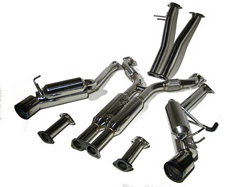 NISSAN 350Z/G35/V35 HKS LOOK DUAL TIP CATBACK EXHAUST SYSTEM