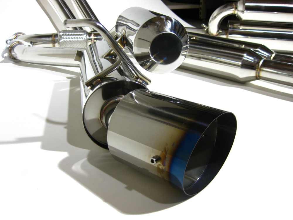 NISSAN 350Z/G35/V35 HKS LOOK DUAL TIP CATBACK EXHAUST SYSTEM - 6