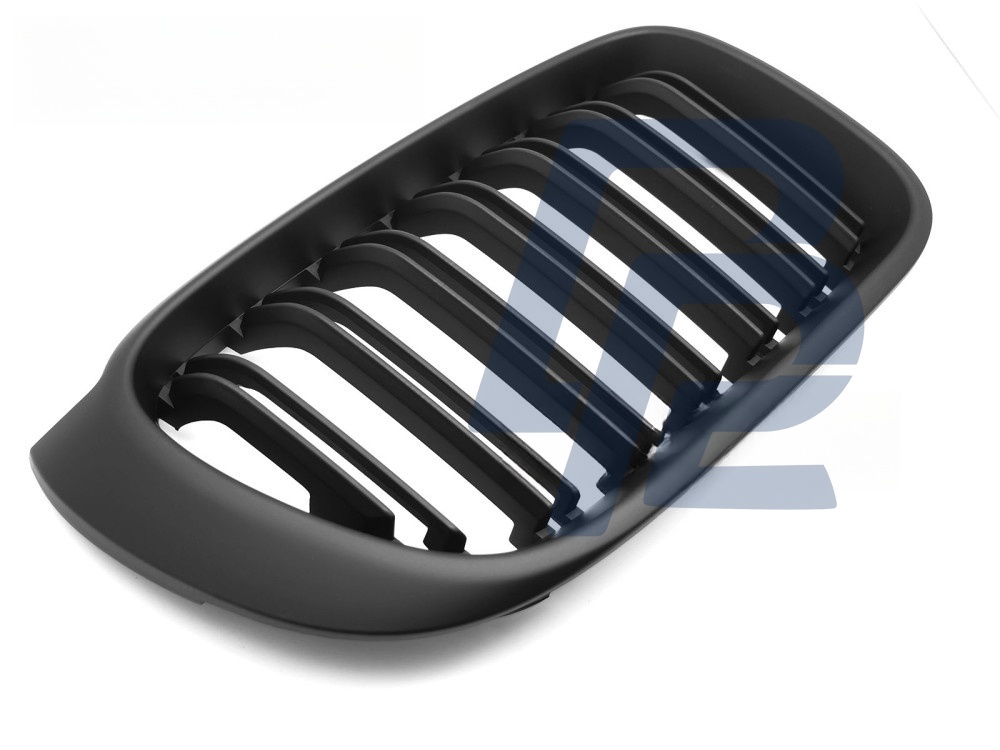 Grille Sport Matt Black Double-Slat for BMW X3 F25 LCI 2014–2017 / X4 F26 2014–2018 - 3