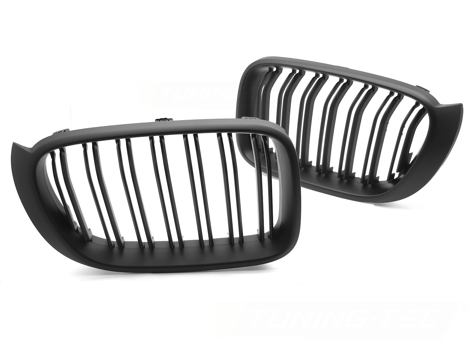 GRILL SPORT SVART MATT DUBBELRIBBAD TILL BMW X3 F25 LCI 2014-2017 / X4 F26 2014-2018