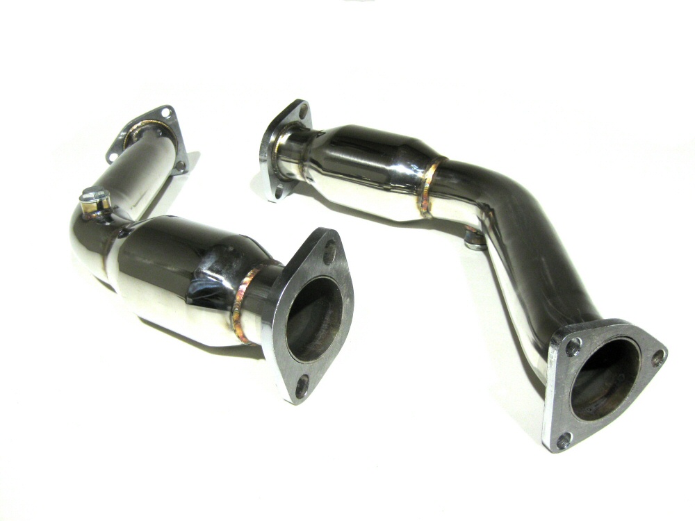 NISSAN 350Z/G35/V35 STAINLESS DOWNPIPES / CAT REPLACEMENTS
