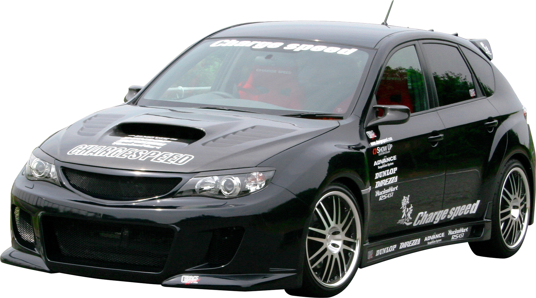 IMPREZA WRX STI 08+ CHARGESPEED FRONT BUMPER TYPE-2 + GRILL
