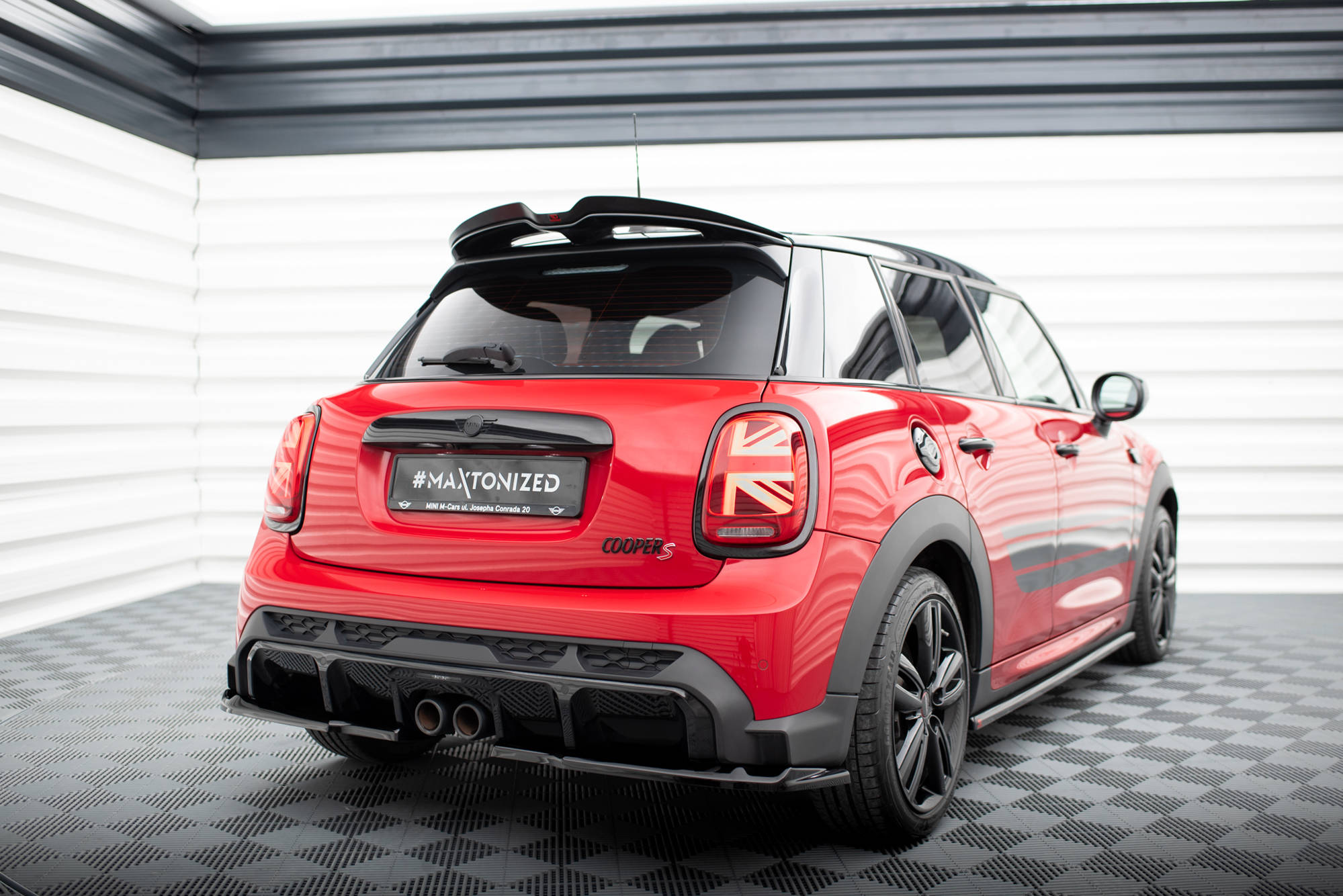 Spoiler CAP Mini Cooper S John Cooper Works F55 Facelift - 2