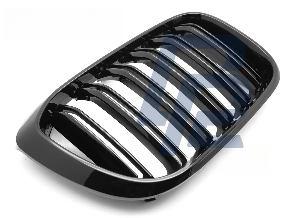 Grille Sport Gloss Black Double-Slat for BMW X3 G01 2017–2021 / X4 G02 2018–2021 - 4