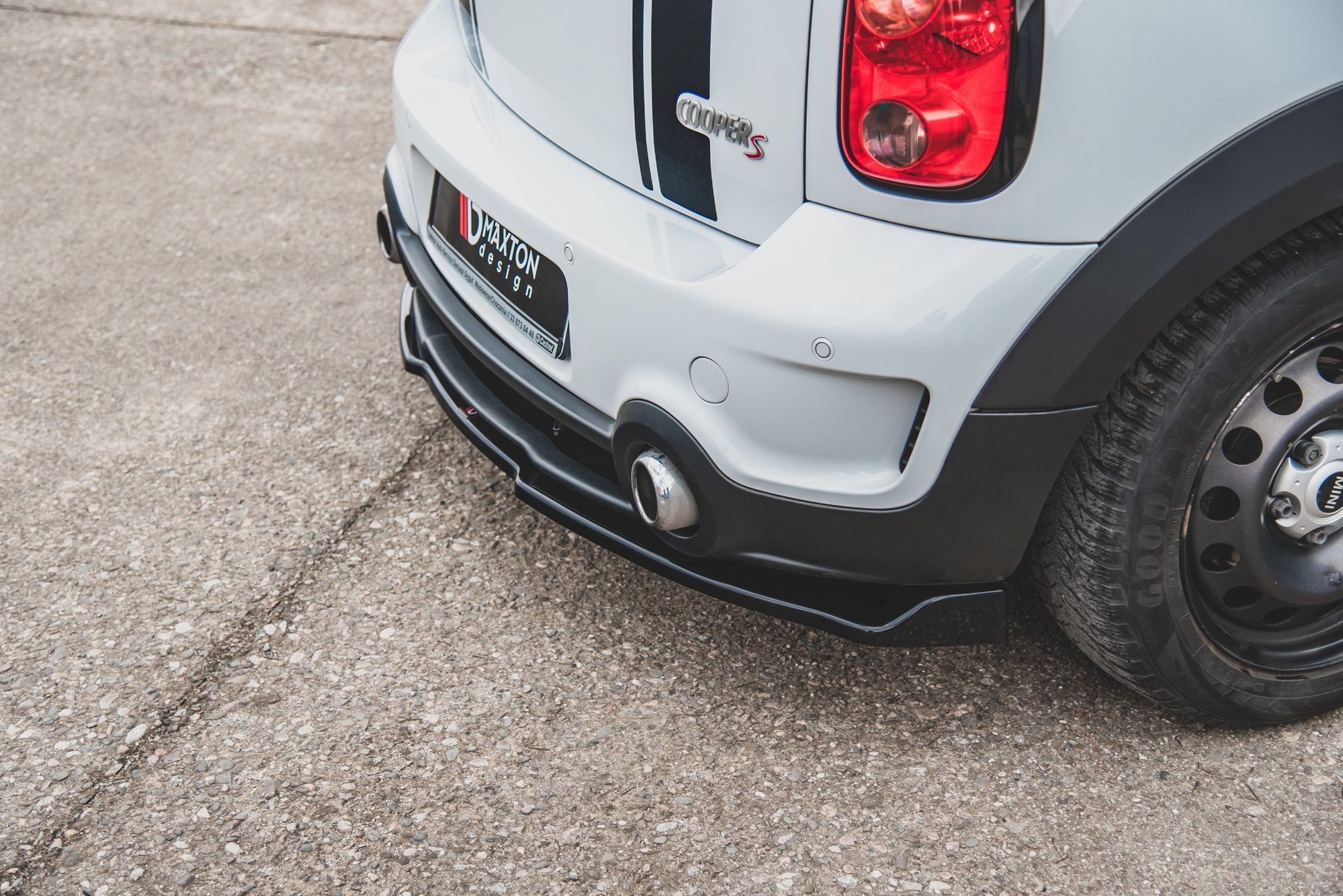 Central Rear Splitter Mini Countryman JCW MK1 (2012-2016) - 5