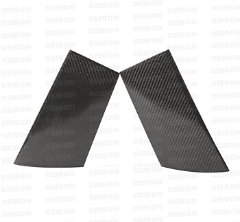 NISSAN 370Z 09+ SEIBON CARBON B-PILLAR COVERS (SET)