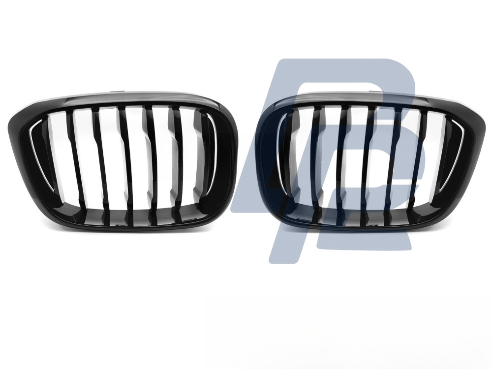 Grille Gloss Black for BMW X3 G01 2017–2021 / X4 G02 2018–2021 - 3