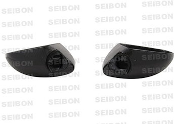 NISSAN 370Z 09+ SEIBON CARBON MIRROR COVERS (SET)
