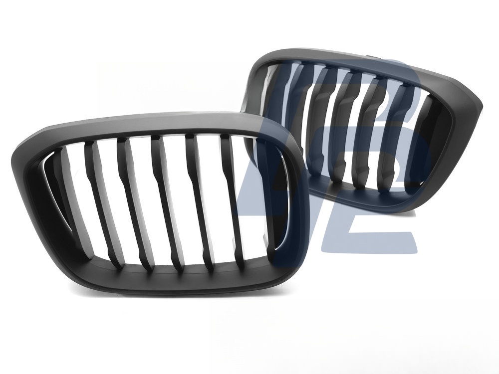 Grille Matt Black for BMW X3 G01 2017–2021 / X4 G02 2018–2021 - 3