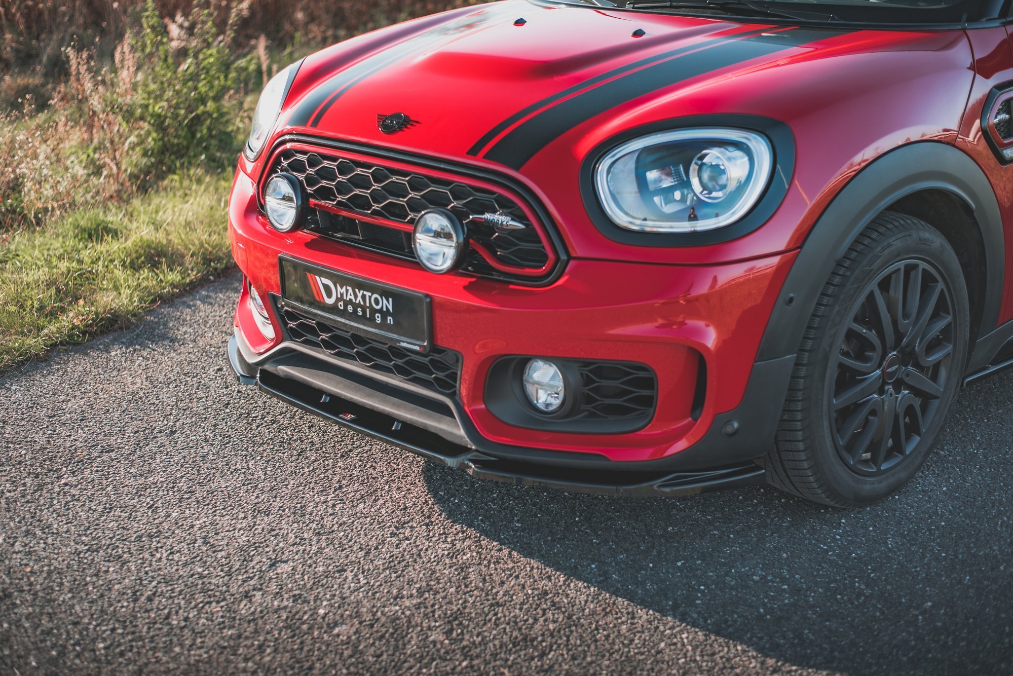 Front Splitter V.2 Mini Countryman Mk2 F60 JCW - 4