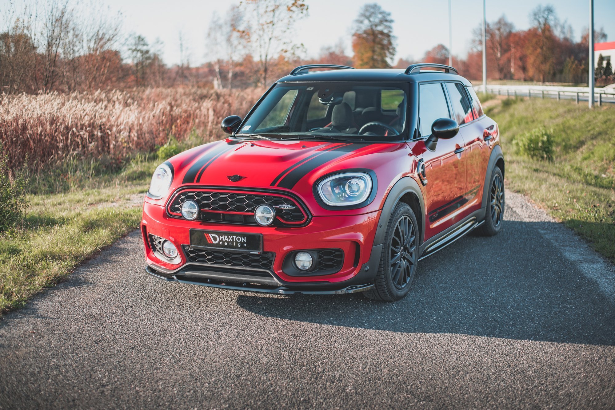 Front Splitter V.2 Mini Countryman Mk2 F60 JCW - 3