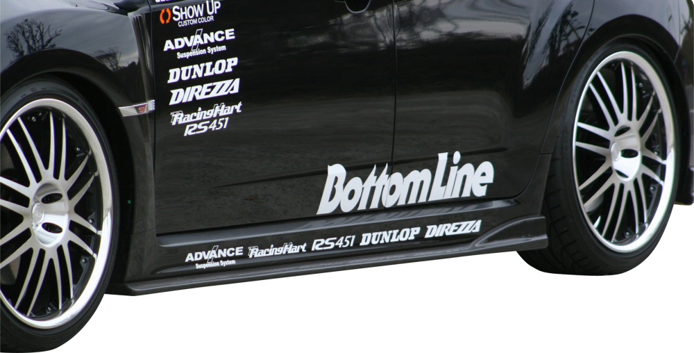 SUBARU IMPREZA WRX STI 08+ BOTTOMLINE CHARGESPEED SIDOKJOLAR