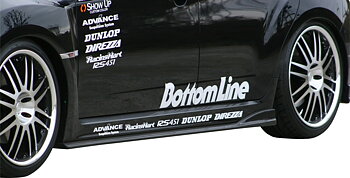 IMPREZA WRX STI 08+ CHARGESPEED SIDESKIRTS BOTTOMLINE