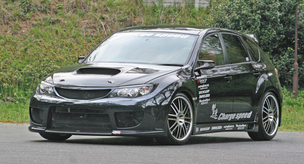 IMPREZA WRX STI 08+ CHARGESPEED SIDESKIRTS TYPE-1 - 3