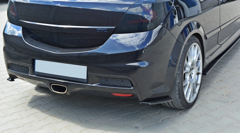 REAR SIDE SPLITTERS OPEL ASTRA H (FOR OPC / VXR) - 2