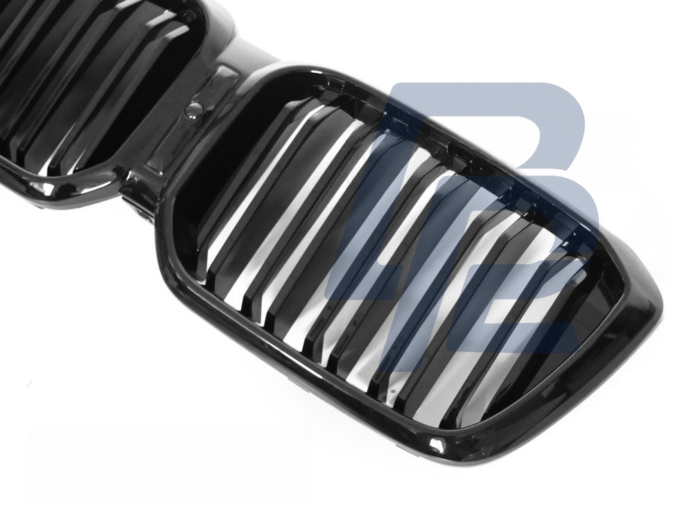 Grille Sport Gloss Black Double-Slat for BMW X3 G01 LCI / X4 G02 LCI 2021–2025 - 2