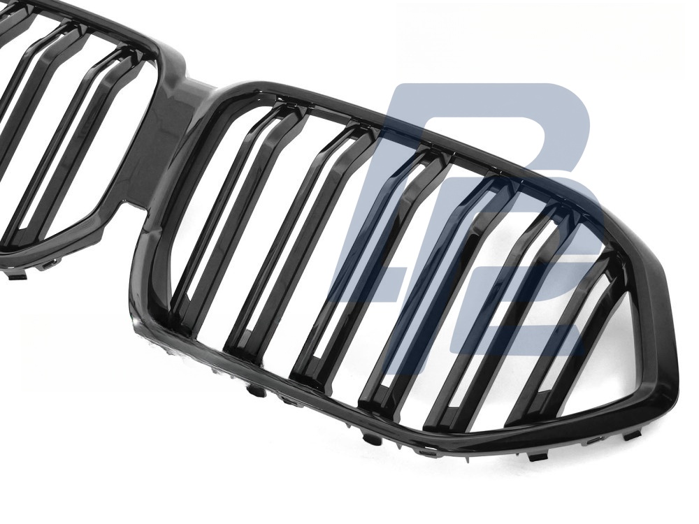 Grille Sport Gloss Black Double-Slat for BMW X6 G06 2019–2023 - 3