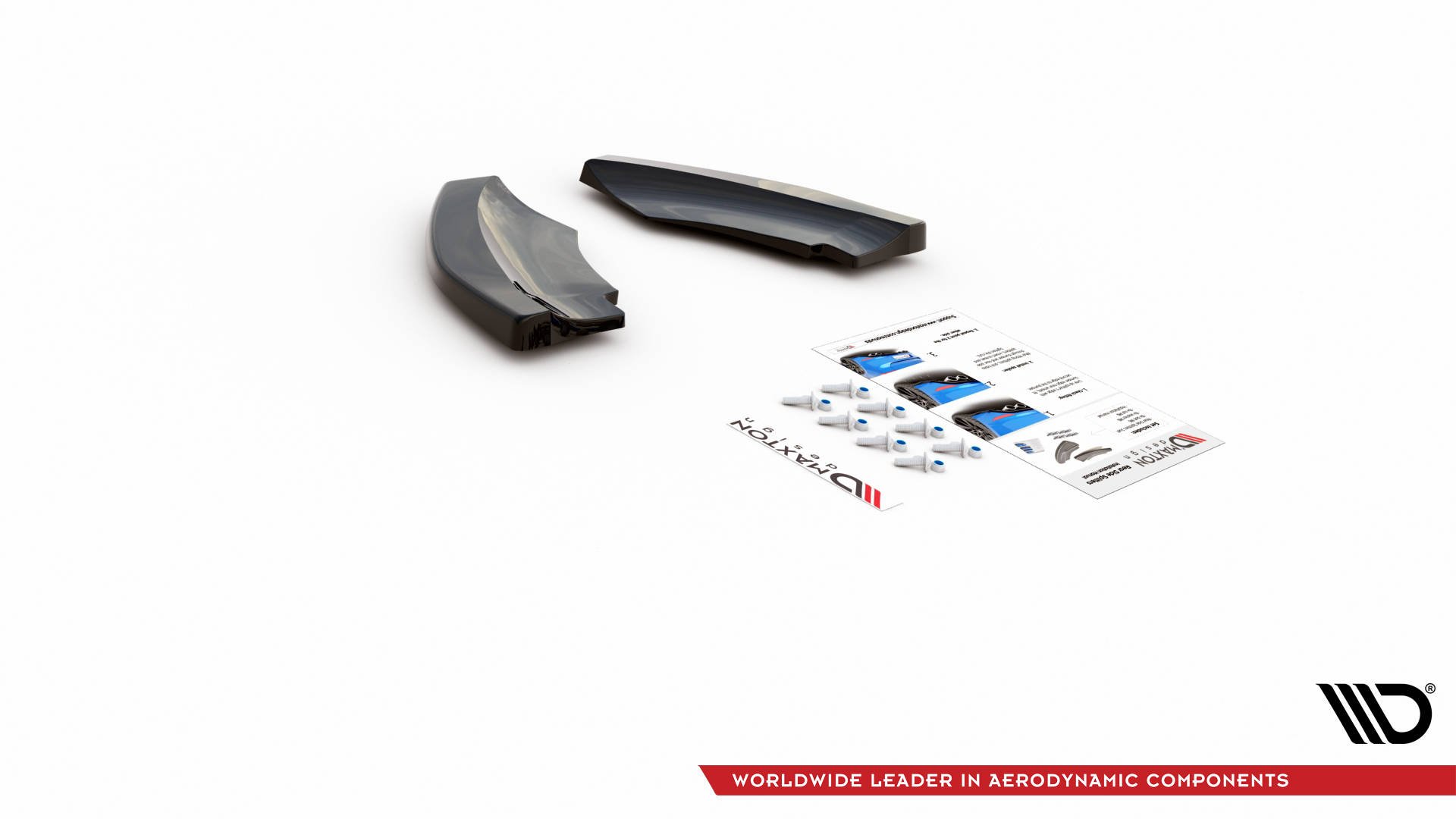 Rear Side Splitters Mini Countryman Mk2 F60 JCW - 7