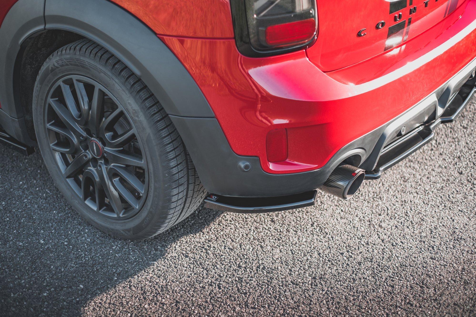 Rear Side Splitters Mini Countryman Mk2 F60 JCW - 2