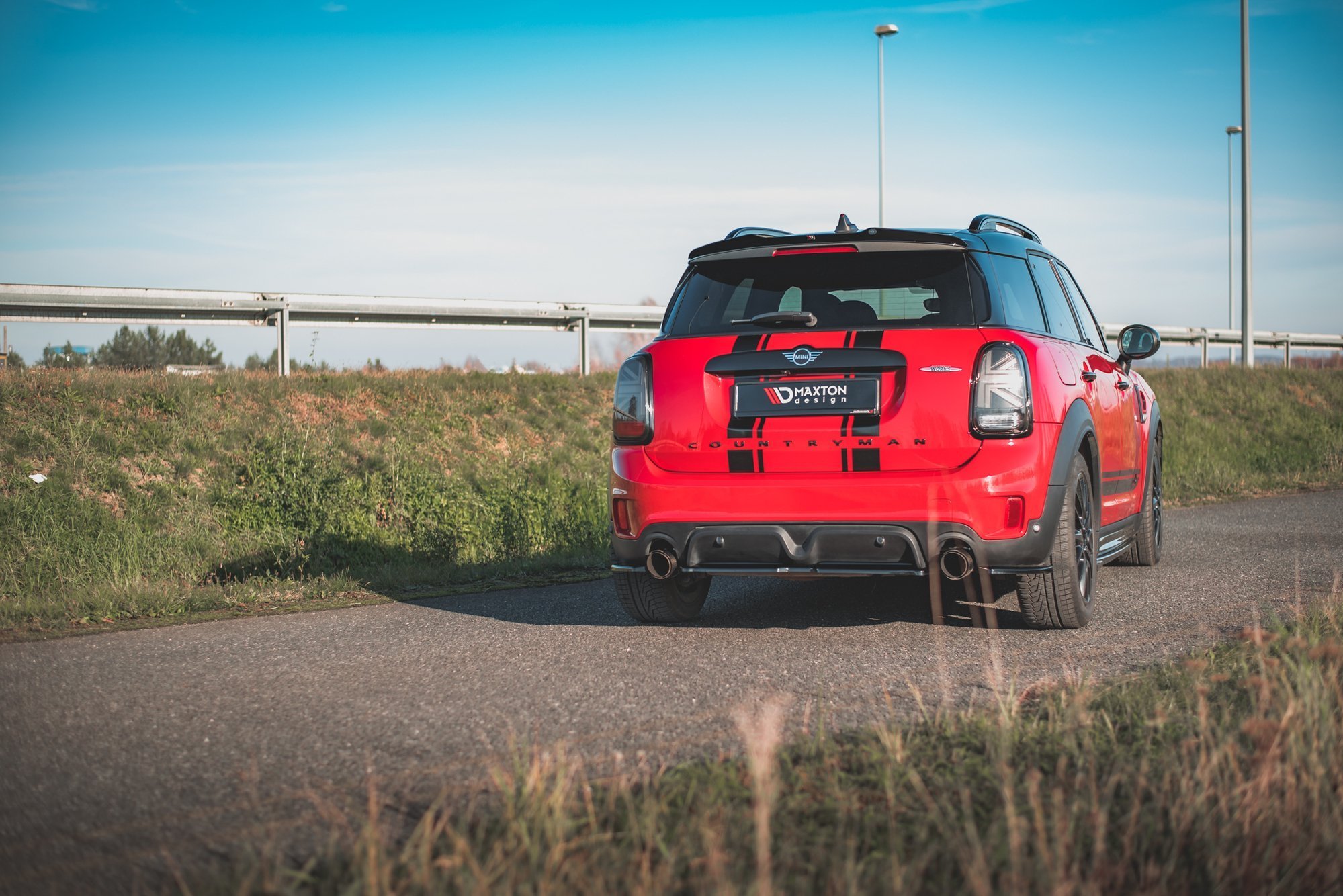 Rear Side Splitters Mini Countryman Mk2 F60 JCW - 4