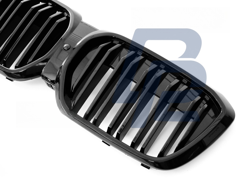 Grille Sport Gloss Black Double-Slat for BMW IX3 G08 LCI 2021–2025 - 4