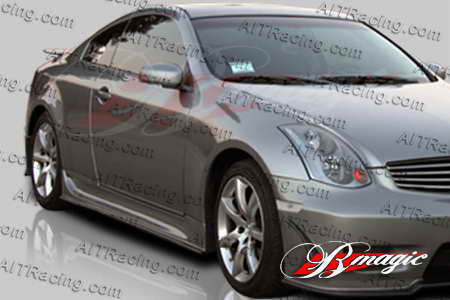 INFINITI G35 02+ B-MAGIC GLS SIDESKIRTS [AIT]