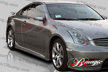 INFINITI G35 02+ B-MAGIC GLS SIDESKIRTS [AIT]