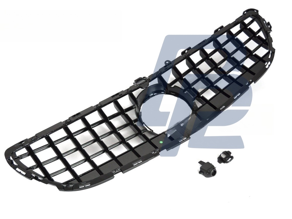 Grille Sport Gloss Black for Mercedes CLS C218 2014–2018 - 2