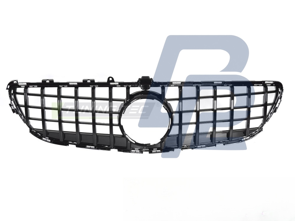 Grille Sport Gloss Black for Mercedes CLS C218 2014–2018 - 3