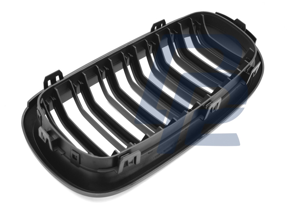 Grille Sport Matt Black Double-Slat for BMW X5 F15 2013–2018 / X6 F16 2014–2019 - 3