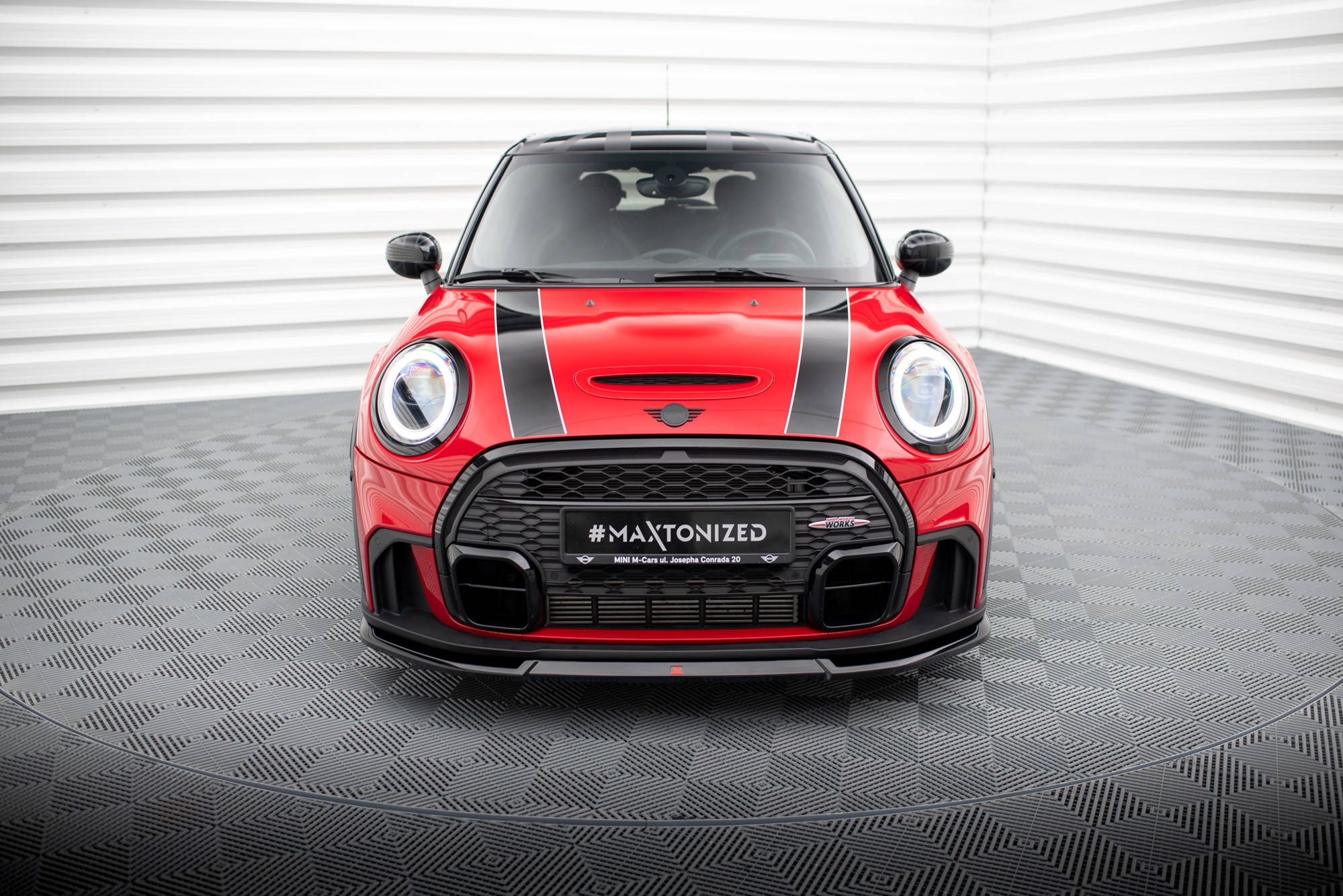 Front Splitter V.2 Mini Cooper S John Cooper Works F55 Facelift - 2