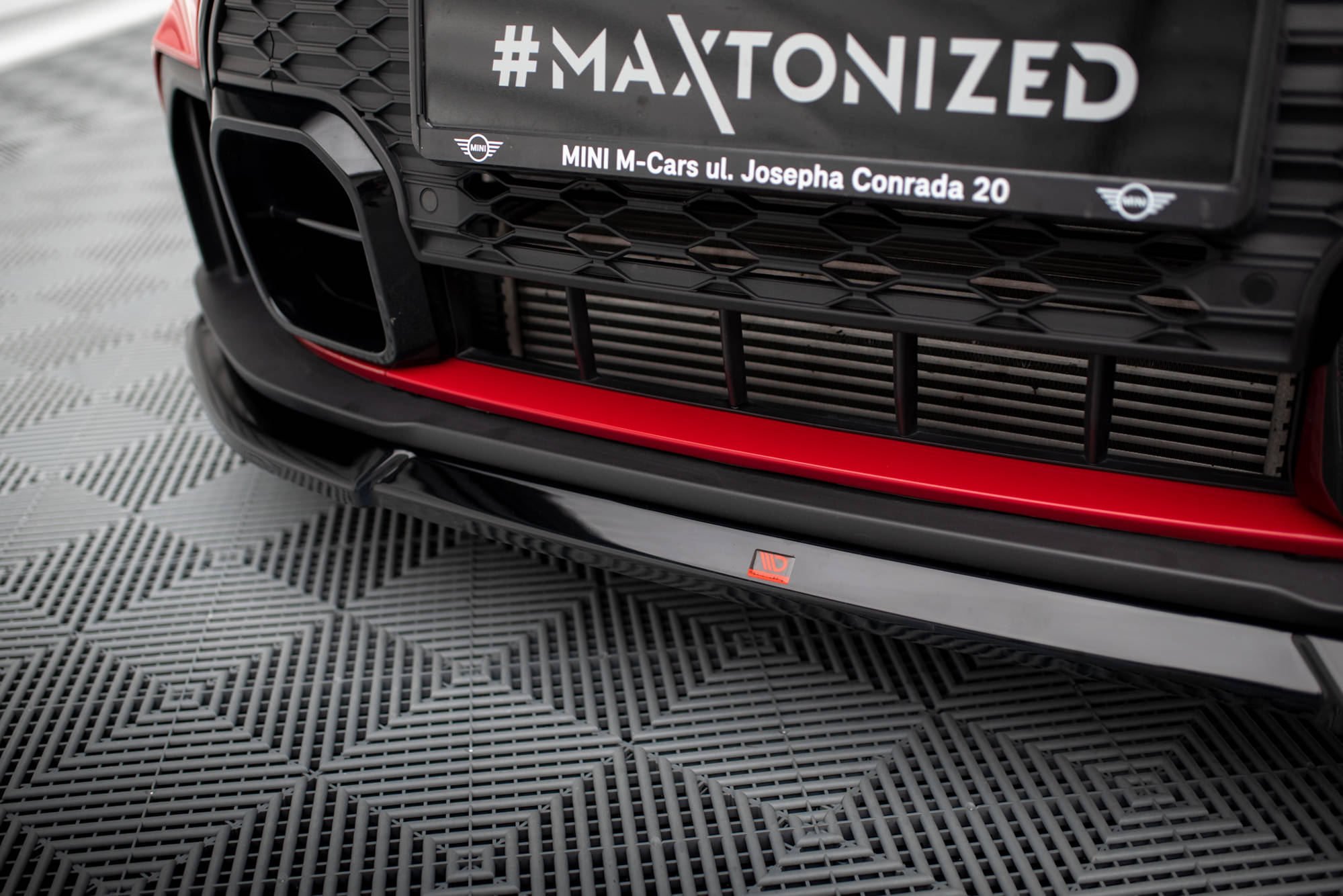 Front Splitter V.2 Mini Cooper S John Cooper Works F55 Facelift - 3