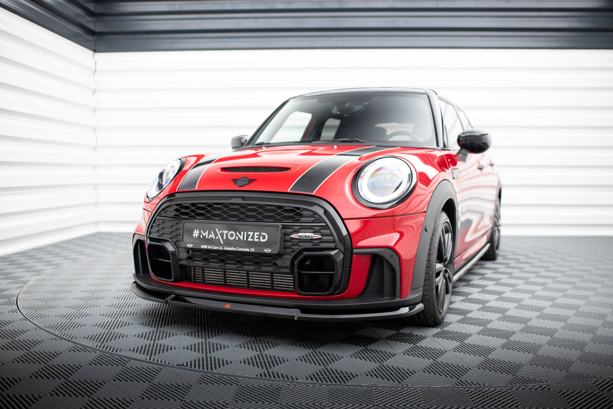 Front Splitter V.2 Mini Cooper S John Cooper Works F55 Facelift - 4