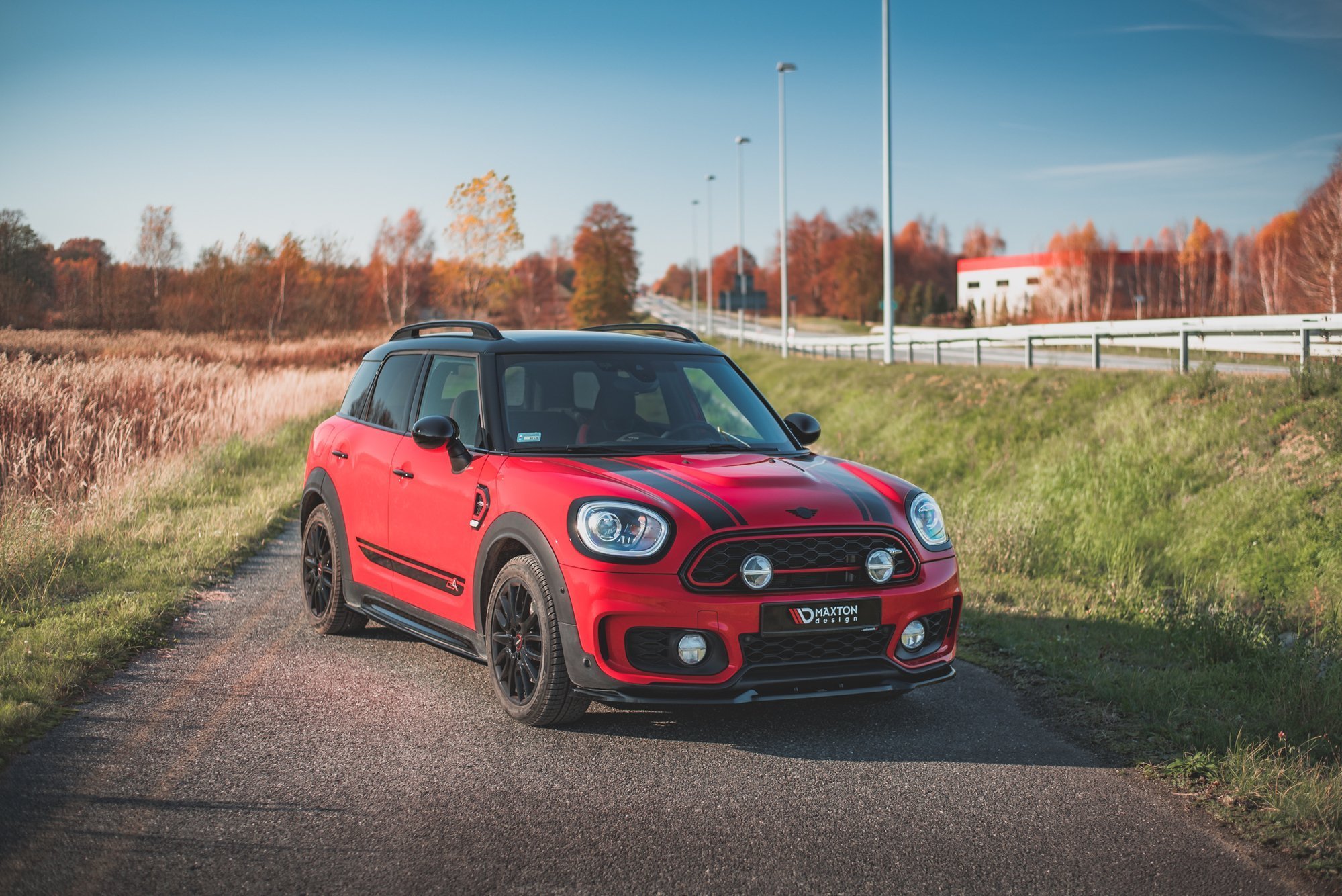 Front Splitter V.1 Mini Countryman Mk2 F60 JCW - 2