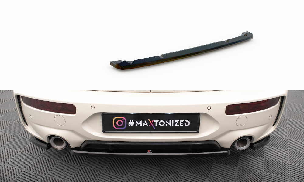 Central Rear Splitter Mini Cooper Clubman John Cooper Works F54 Facelift