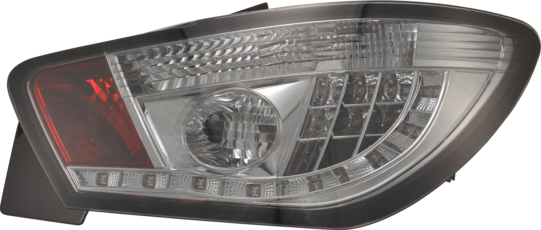SEAT IBIZA 3D 6J 08+ LED TAILLIGHTS SET SMOKE