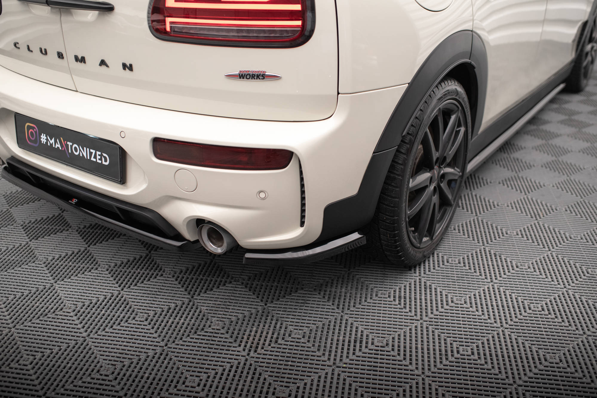 Rear Side Splitters Mini Cooper Clubman John Cooper Works F54 Facelift - 2