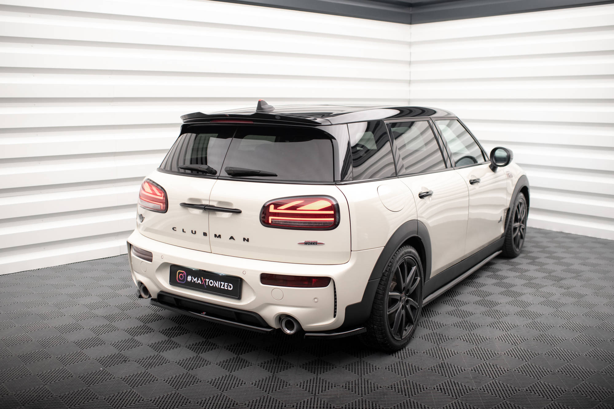 Rear Side Splitters Mini Cooper Clubman John Cooper Works F54 Facelift - 4
