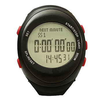 FASTIME RW3 CO-DRIVER WATCH - BLACK / RED BUTTONS