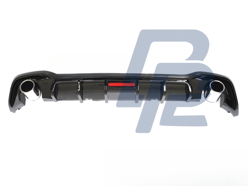 Rear Bumper – Diffuser Sport Style with LED Twin Outlet for VW Golf VIII 2019–2024 - 3