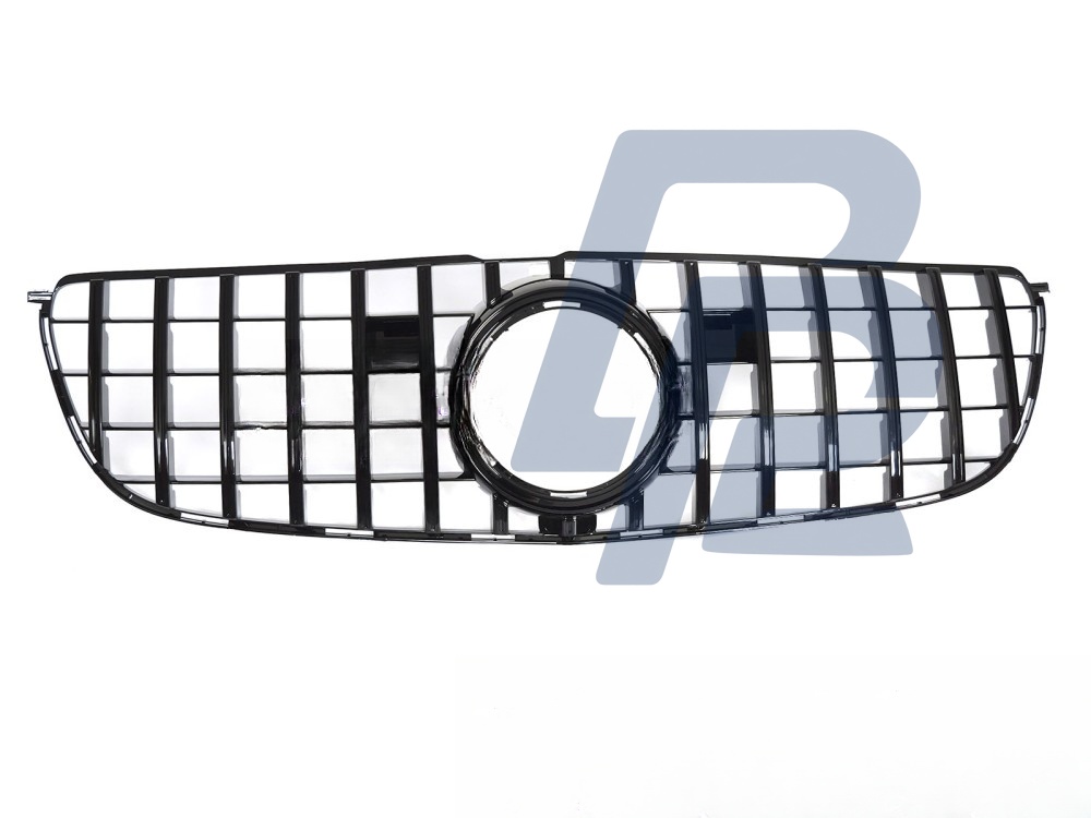 Grille Sport Gloss Black for Mercedes GLS X166 2015–2019 - 3