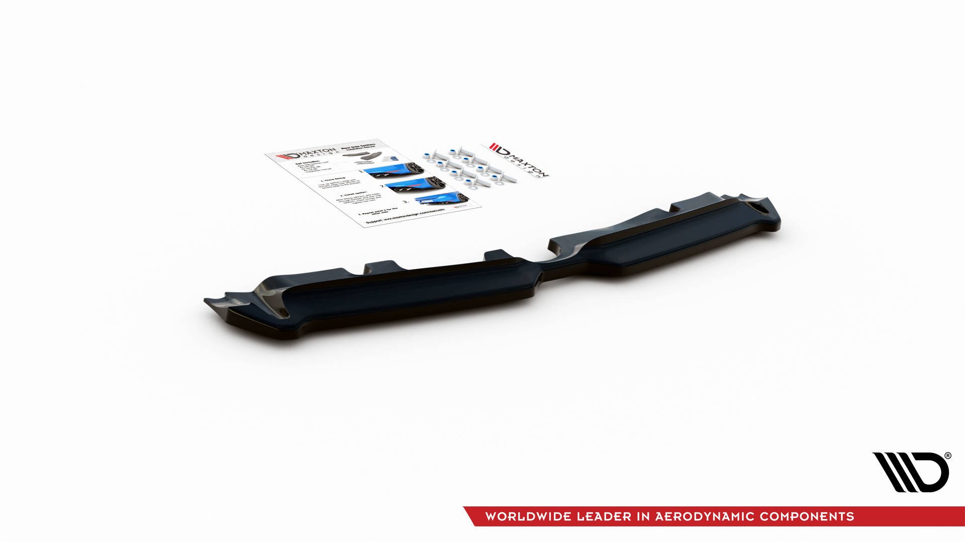 Central Rear Splitter Mini Countryman Mk2 F60 JCW - 6