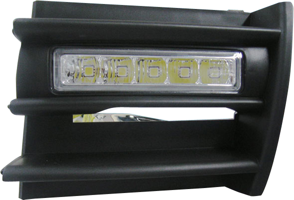 SKODA OCTAVIA 1U 00-09 DRL BUMPER GRILL SET (NO FOG HOLES)