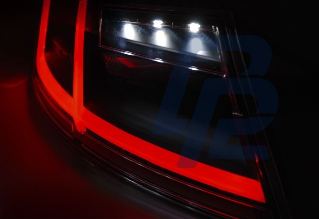LED Bar Tail Lights Black/Smoked for Audi TT 04.2006–02.2014 - 8