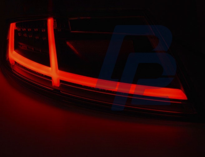 LED Bar Tail Lights Black/Smoked for Audi TT 04.2006–02.2014 - 5