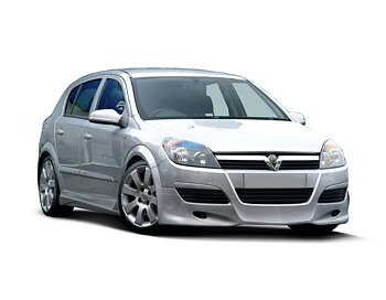 FRONT BUMPER SPOILER OPEL ASTRA H (5D HATCHBACK, SALOON, ESTATE, BEFORE FACELIFTING)