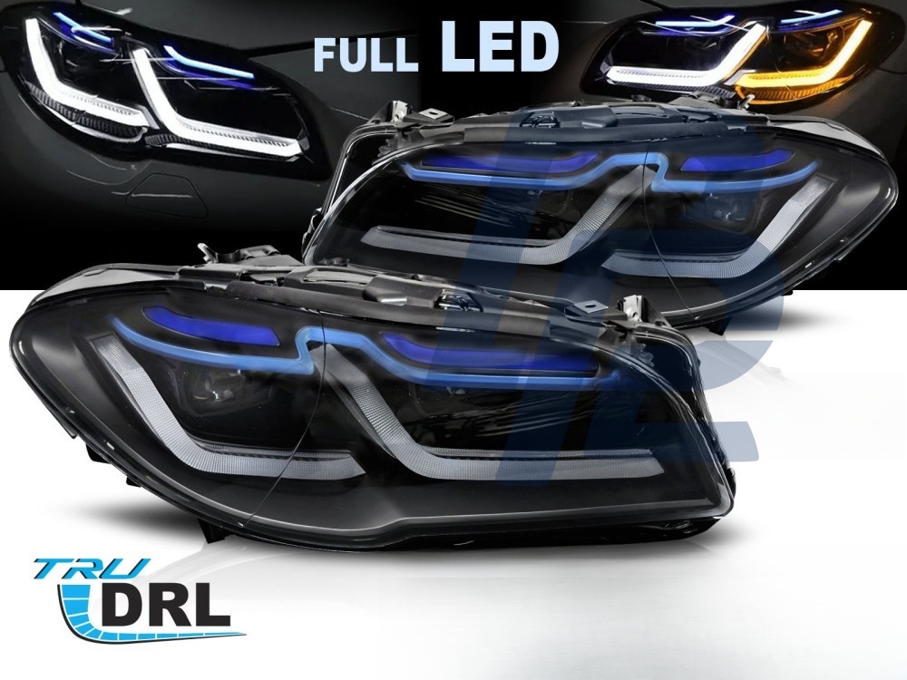 Headlights Full LED DRL for BMW F10 / F11 2013–2016 - 2