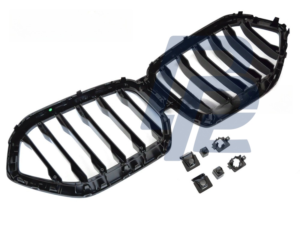 Grille Gloss Black for BMW X6 G06 2019–2023 - 5