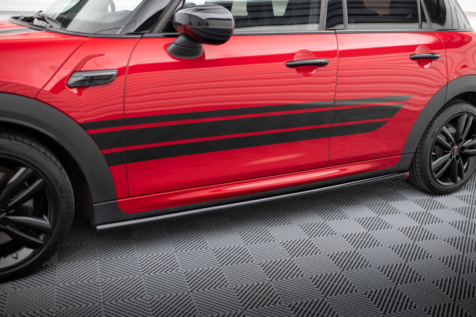 Side Skirts Diffusers Mini Cooper S John Cooper Works F55 Facelift - 2