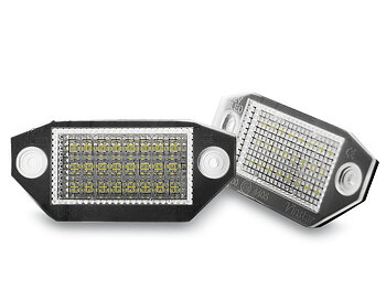LICENSE LED LIGHTS FORD MONDEO MK3 00-07 LED